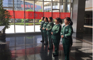 山東保麗潔物業(yè)舉行保潔職業(yè)技能競賽活動